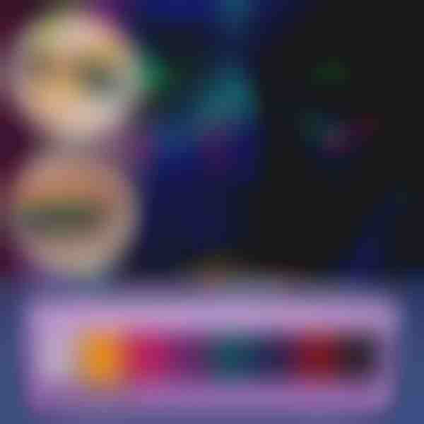 Водоразтворима флуоресцентна палитра за грим | NEONGLAM