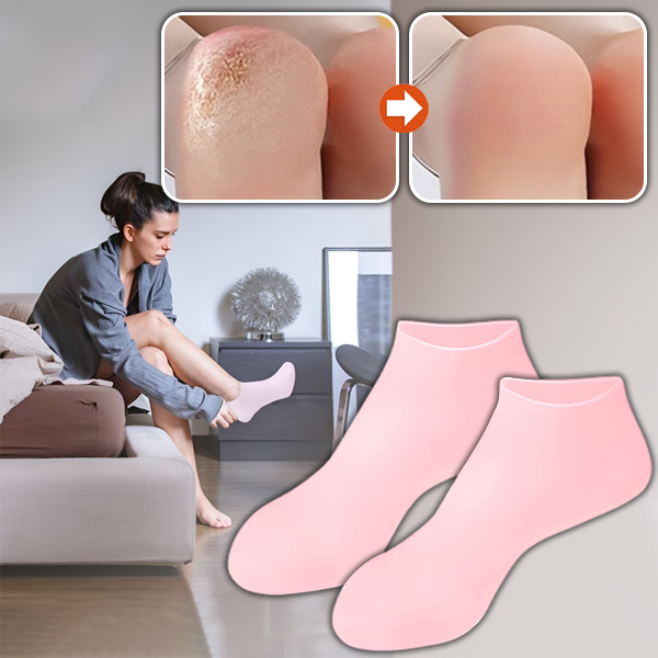 Овлажняващи силиконови чорапи | SILIFEET