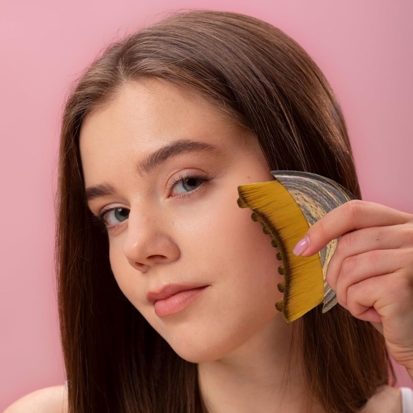 Четка за лимфен масаж на лице | DRENAGLO